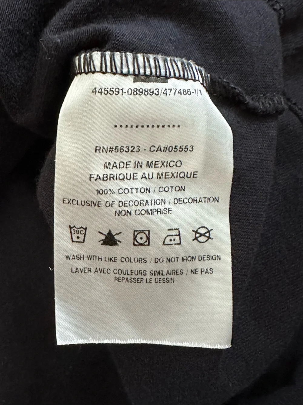 Nike Men’s Large Black Tee with Yellow Logo Print